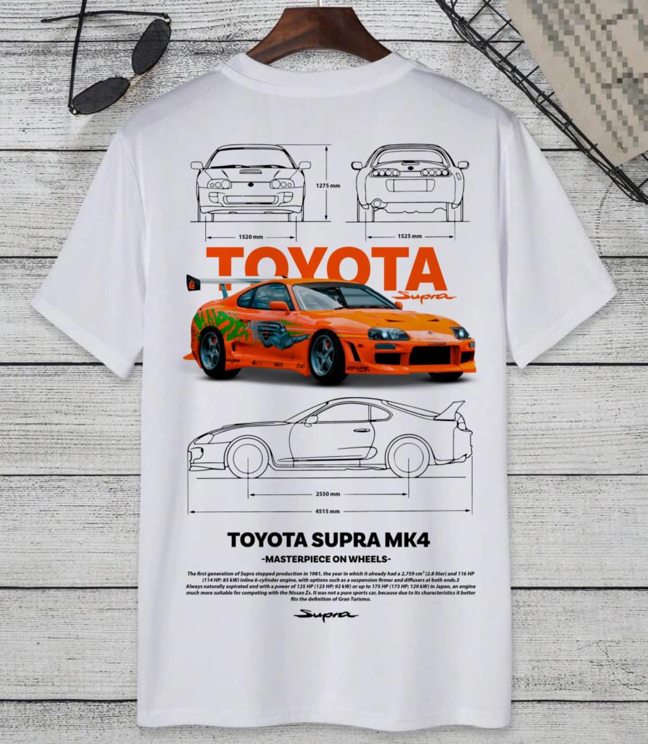 Playera Personalizada: TOYOTA SUPRA MK4