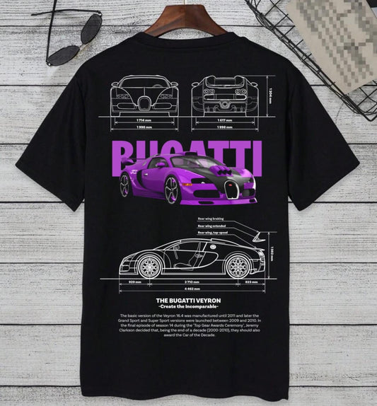 Playera Personalizada: BUGATTI VEYRON