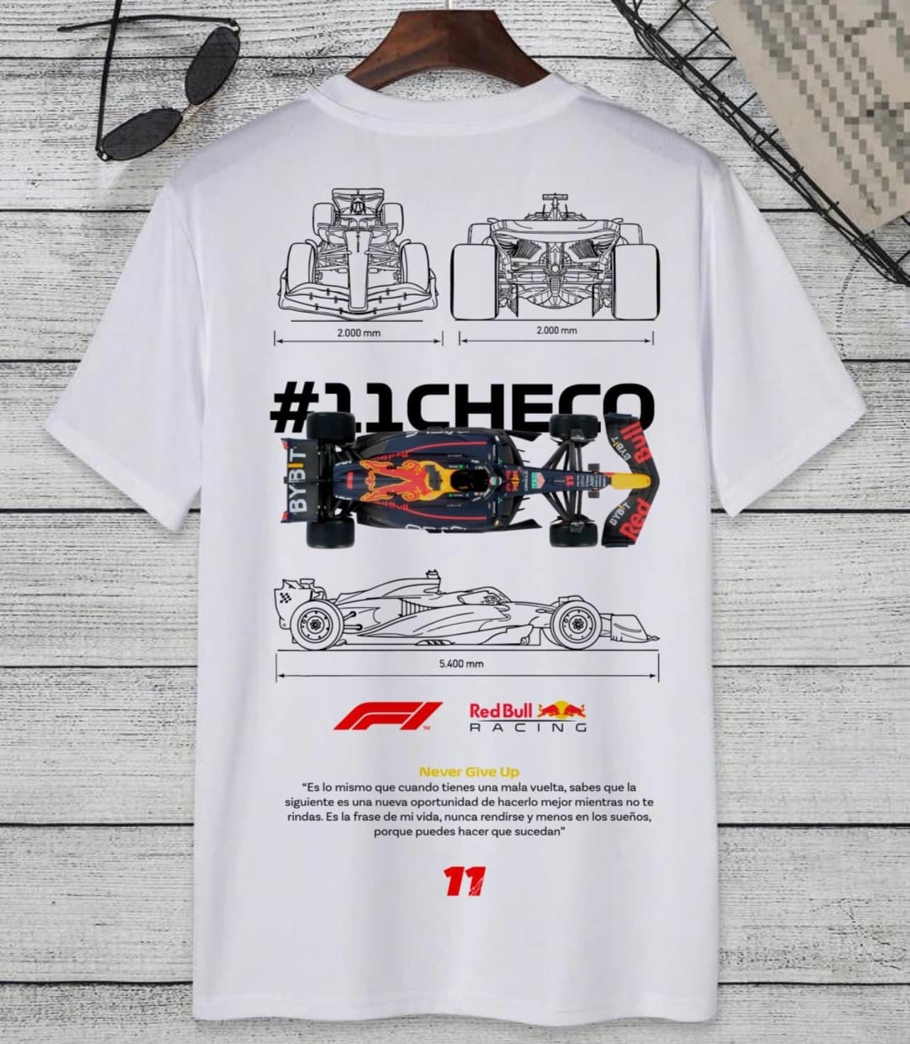 Playera Personalizada: Checo Perez