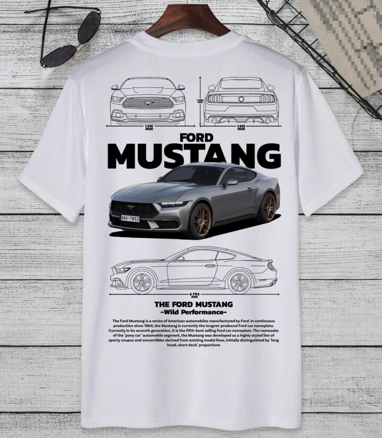 Playera Personalizada: FORD MUSTANG