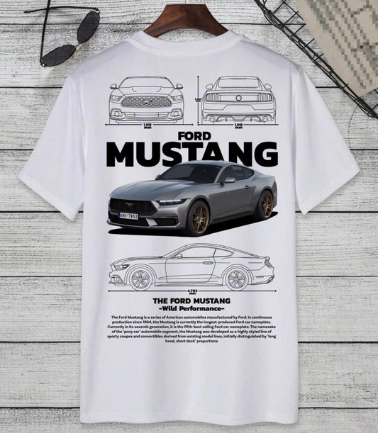 Playera Personalizada: FORD MUSTANG