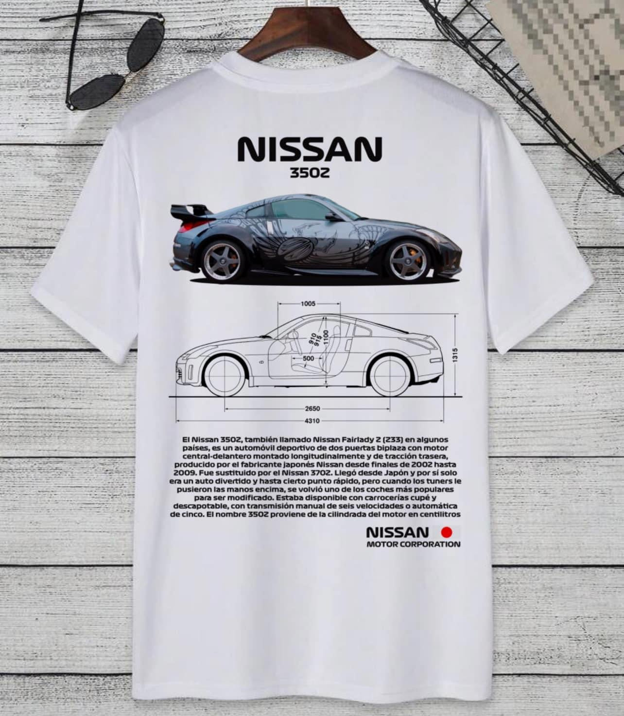 Playera Personalizada: NISSAN 350z