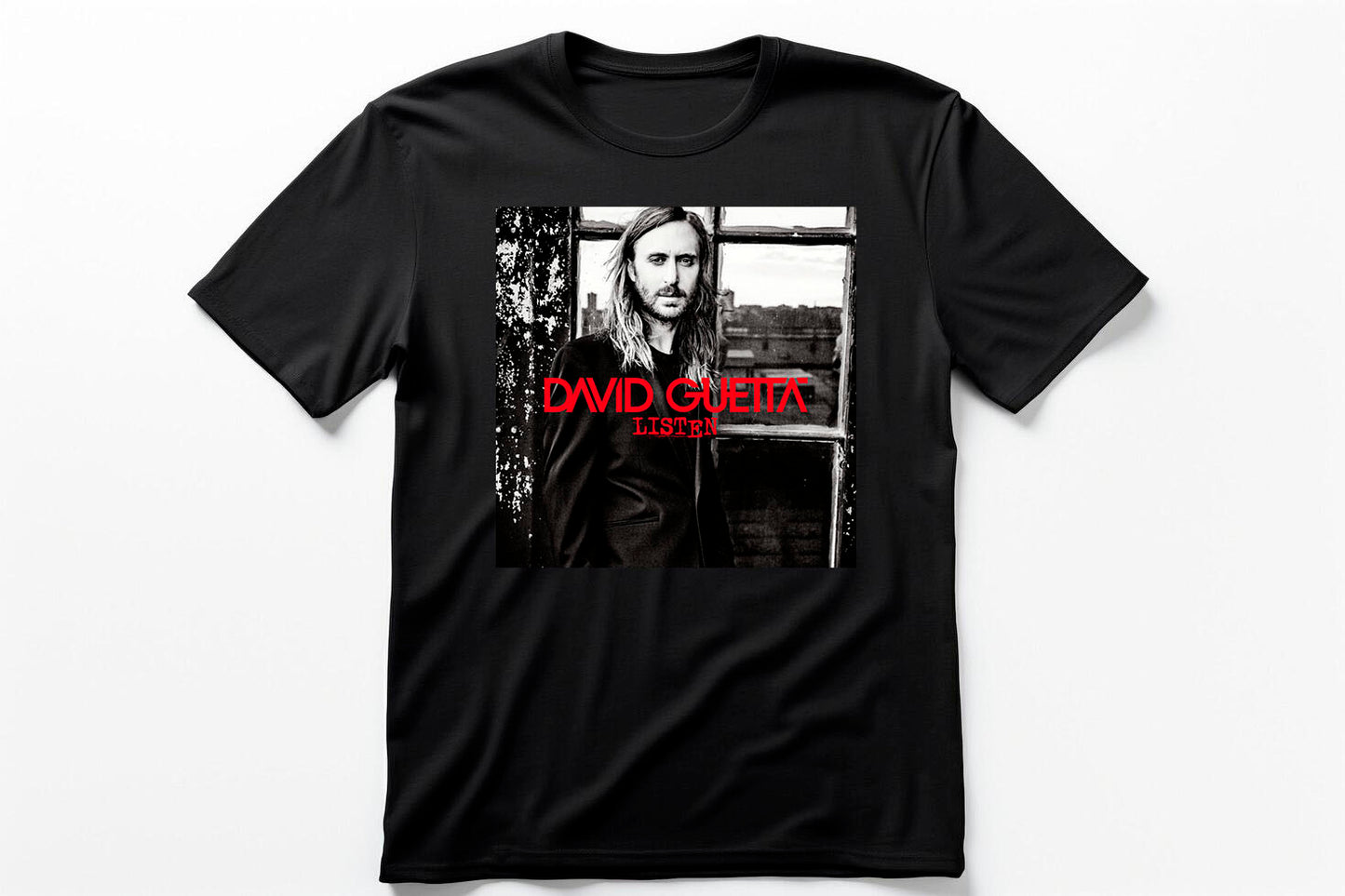 Playera David Guetta Listen